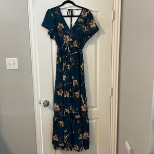 Tropical Maxi Dress